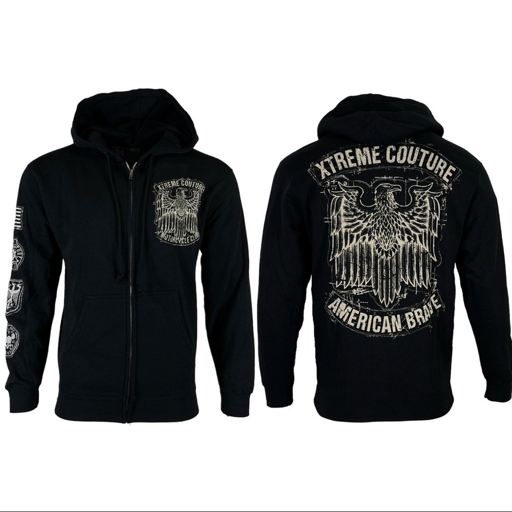 Xtreme Couture By AFFLICTION Men Hoodie CLUB CHAPTER